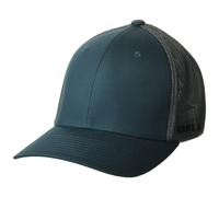 Oakley Golf Cresting Stretch Trucker Hat - Oil Blue - S/M