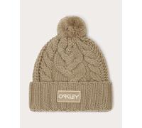 Oakley Harper Pom Beanie Beige Women