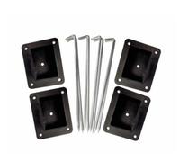 Oakley Heavy Duty Galvanised Steel Arbour Anchor Kit
