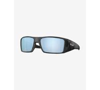 Oakley Heliostat Glasses Matte Black Camo with Prizm Deep Water Polarized Lenses