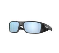 Oakley Heliostat Matte Black Camo Prizm Deep Water Polarized Sunglasses