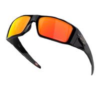Oakley Heliostat Polished Black Prizm Ruby Sunglasses