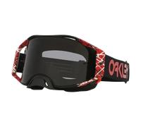 Oakley Heritage Airbrake MX Goggles Eddie-Dark Grey Red Eddie/Dark Grey Red Eddie,Dark Grey