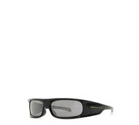 Oakley Highland Wrap-around Sunglasses - Black - One Size