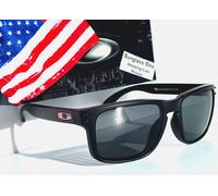 Oakley HOLBROOK Matte Black USA Flag with Gray Iridium Lens Sunglass 9102-E6