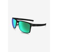 Oakley Holbrook Metal Glasses Matte Black with Jade Iridium Lenses
