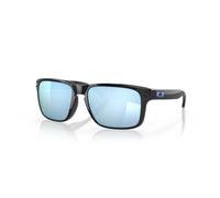 Oakley Holbrook OO 9102 - Rectangle Square Black polarized mirrored