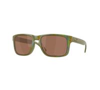 Oakley OO9102 HOLBROOK 9102AN Man Sunglasses O_matter Green Brown Squared Polarized