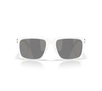 Oakley Holbrook Polarized Sunglasses - Matte Clear/Prizm Black Polarized