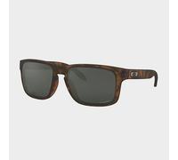 Oakley Men's Holbrook 9102F4 Sunglasses, Matte Brown Tortoise/Prizmblack, 55