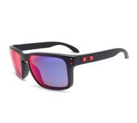 Oakley Sunglasses Holbrook OO9102-36 Matt Black Positive Red Iridium