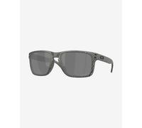 Oakley Holbrook XL Night Mission Collection Matte Grey Ink Fingerprint Sunglasses with Prizm Black Polarized Lenses