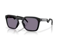Oakley OO9533 HSTN SQ 953301 Unisex Sunglasses O_Matter Black Grey Squared Normal