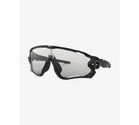 Oakley Jawbreaker Glasses Black with Black Photochromic Polished Lenses