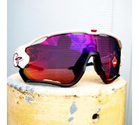 Oakley Jawbreaker Mens Polished White Sunglasses