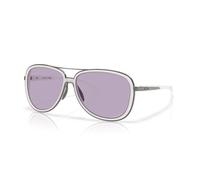 Oakley Ladies Oo4129 Split Time Sunglasses Matte Vapor/Prizm Slate 58mm Matte Vapor/Prizm Slate 58mm