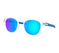 Oakley Man Sunglass OO9265 Latch™ Neon Pop Collection - Frame color: Matte Clear, Lens color: Prizm Sapphire