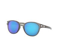 Oakley OO9265 LATCH 926532 Unisex Sunglasses O_matter Grey Blue Round Polarized Prizm