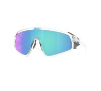 Oakley Unisex Sunglass OO9404 Latch™ Panel - Frame color: Clear, Lens color: Prizm Sapphire