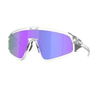 Oakley Latch Panel Sunglasses Clear Prizm Violet/CAT3 Men,Women