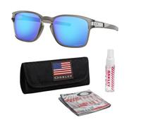 Oakley LATCH SQUARE (LOW BRIDGE FIT) OO9358 Sunglasses With Official Kit | Men's & Women's Sunglasses