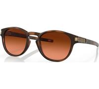 Oakley Latch Glasses Matte Brown Tortoise with Prizm Brown Gradient Lenses