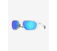 Oakley Lateralis Glasses Matte Clear with Prizm Sapphire lenses