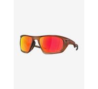 Oakley Lateralis Kylian Mbappé Signature Series Glasses Matte Dark Amber with Prizm Ruby Lenses