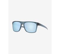 Oakley Leffingwell Crystal Black Glasses with Prizm Deep Water Polarized Lenses
