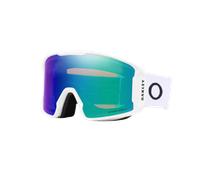 Oakley Line Miner L Snowmobile Goggles -Prism Snow Sapphire Irid Matt White Matt White
