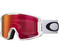 Oakley Goggles Line Miner Prizm Ski Goggles White,Black Prizm Torch Iridium/CAT2 Men,Women