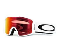 Oakley Line Miner OO7070-13 Matt White Prizm Torch Iridium Ski Goggles