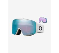 Oakley Line Miner Pro L Goggles Matte White with Prizm Snow Sapphire Iridium + Prizm Iced Iridium Lens