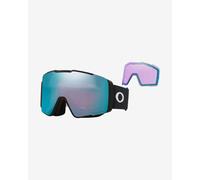 Oakley Goggles Line Miner Pro M Ski Goggles Black Prizm Sapphire/CAT3 + Prizm Iced/CAT2 Men,Women