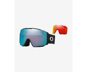 Oakley Line Miner Pro M Matte Black Goggles with Prizm Snow Sapphire Iridium + Prizm Snow Torch Iridium Lens