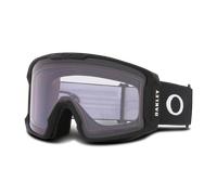 Oakley Line Miner XL Prizm Clear Lens Snowmobile Goggles Matt Black Matt Black