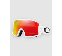Oakley Goggles Line Miner Xm Prizm Snow Ski Goggles White Prizm Snow Torch Iridium/CAT 3