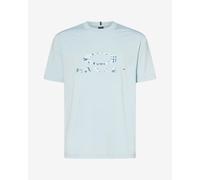 Oakley Apparel Logo Sun Uv Short Sleeve T-shirt Blue S Men