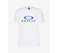 Oakley Logo Sun short sleeve T-shirt white blue - L