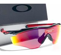 OAKLEY M2 BLACK w PRIZM Road Sport Baseball Bike XL Lens Sunglass 9343-08 W CASE