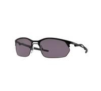 Oakley Man Oakley OO4145 WIRE TAP 2.0 414501 Sunglasses Metal Black Grey Squared Normal Prizm