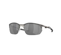 Oakley Man Oakley OO4145 WIRE TAP 2.0 414502 Sunglasses Metal Grey Grey Squared Normal Prizm