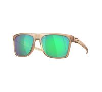 Oakley Leffingwell Prizm Polarized Sunglasses Brown Prizm Jade/CAT3 Men,Women