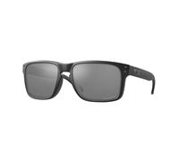 Oakley Man Oakley OO9102 HOLBROOK 9102D6 Sunglasses Injected Black Grey Squared Polarized Prizm