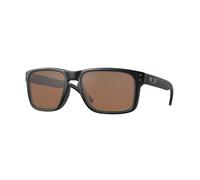 Oakley Man Oakley OO9102 HOLBROOK 9102D7 Sunglasses O_matter Black Brown Squared Polarized Prizm