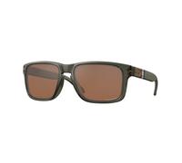 Oakley Man Oakley OO9102 HOLBROOK 9102G6 Sunglasses O_matter Green Brown Squared Normal Prizm