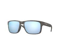 Oakley Man OO9102 HOLBROOK 9102J9 Sunglasses O_matter Grey Blue Squared Polarized Prizm