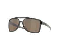 Oakley Man OO9147 CASTEL 914704 Sunglasses O_matter Green Brown Squared Polarized Prizm