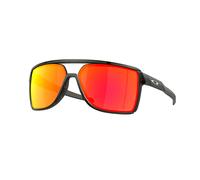 Oakley Man Oakley OO9147 CASTEL 914705 Sunglasses O_matter Grey Prizm Ruby Squared Normal Prizm
