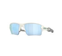Oakley Man Oakley OO9188 FLAK 2.0 XL 9188K2 Sunglasses O_matter White Blue Squared Polarized
